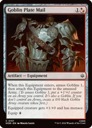 Goblin Plate Mail [The Hobbit]