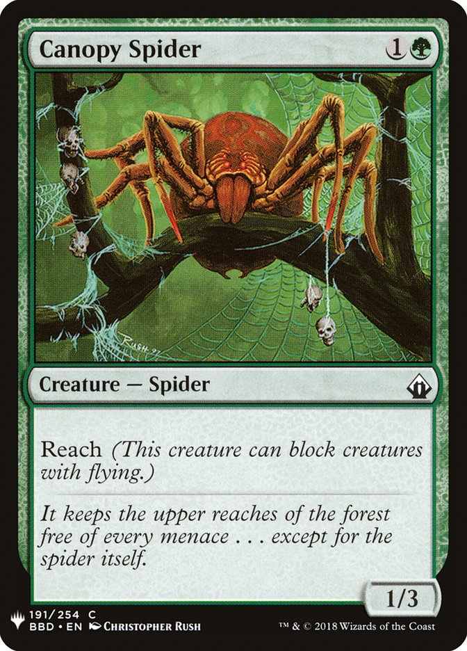 Canopy Spider [Mystery Booster] 