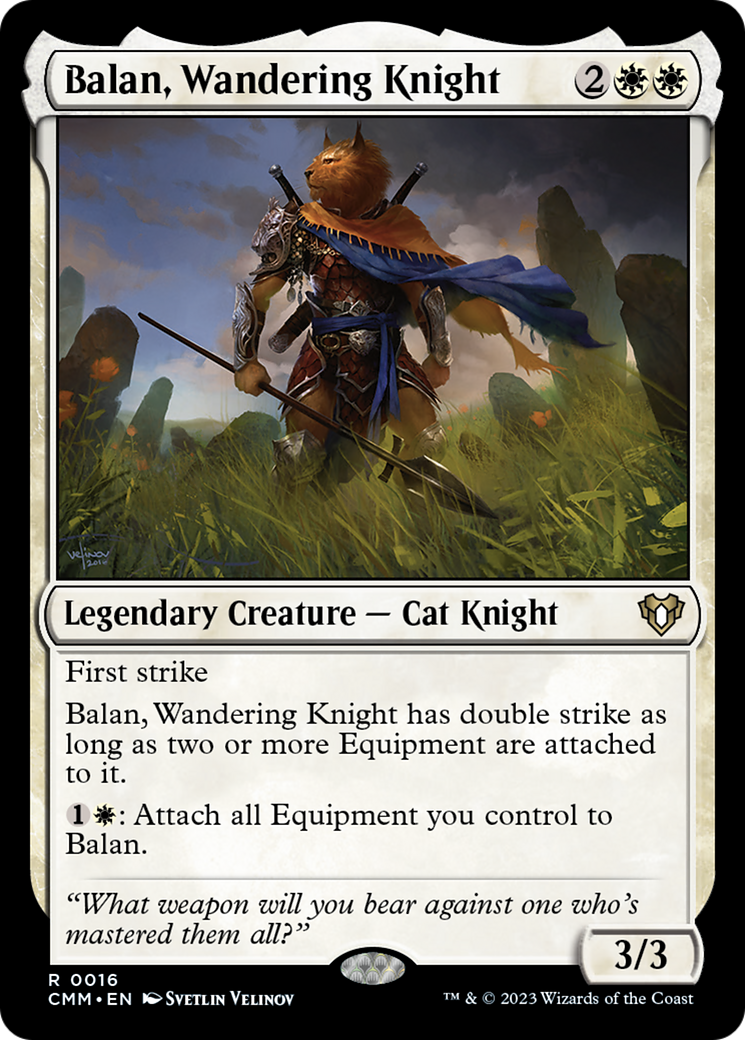 Balan, Wandering Knight [Commander Masters] 