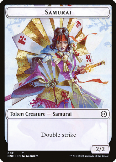 Samurai Token [Phyrexia: All Will Be One Tokens] 