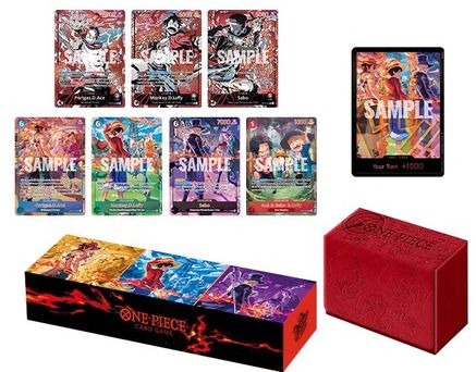 One Piece Card Game | English Version 3rd Anniversary Set | Sealed Promotional Bundle
