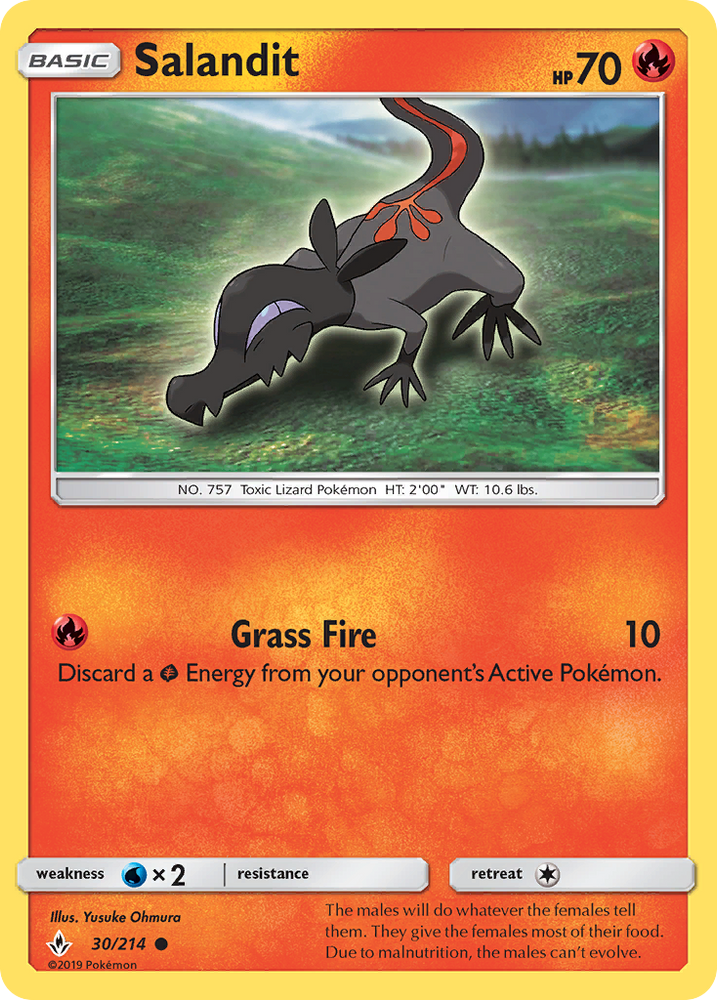 Salandit (30/214) [Sun &amp; Moon: Unbroken Bonds] 