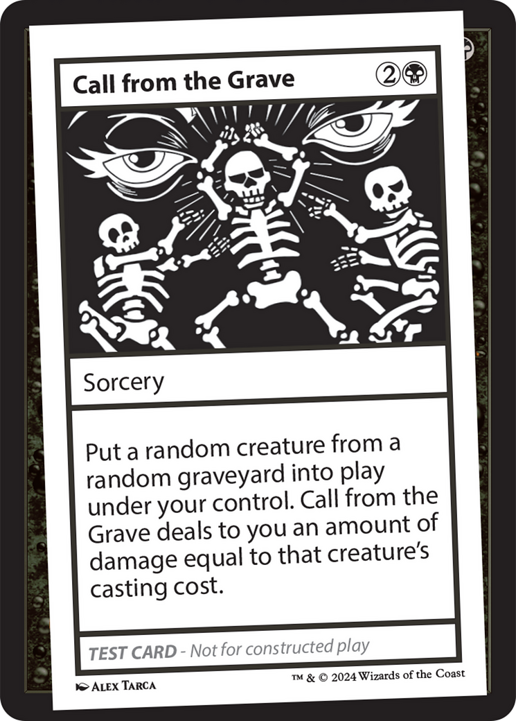 Call from the Grave [Mystery Booster 2 Playtest Cards] 