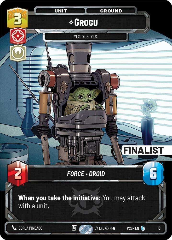 Grogu - Yes. Yes. Yes. (16) (Finalist) (16) [Sector and Regional Promos: Season 2]