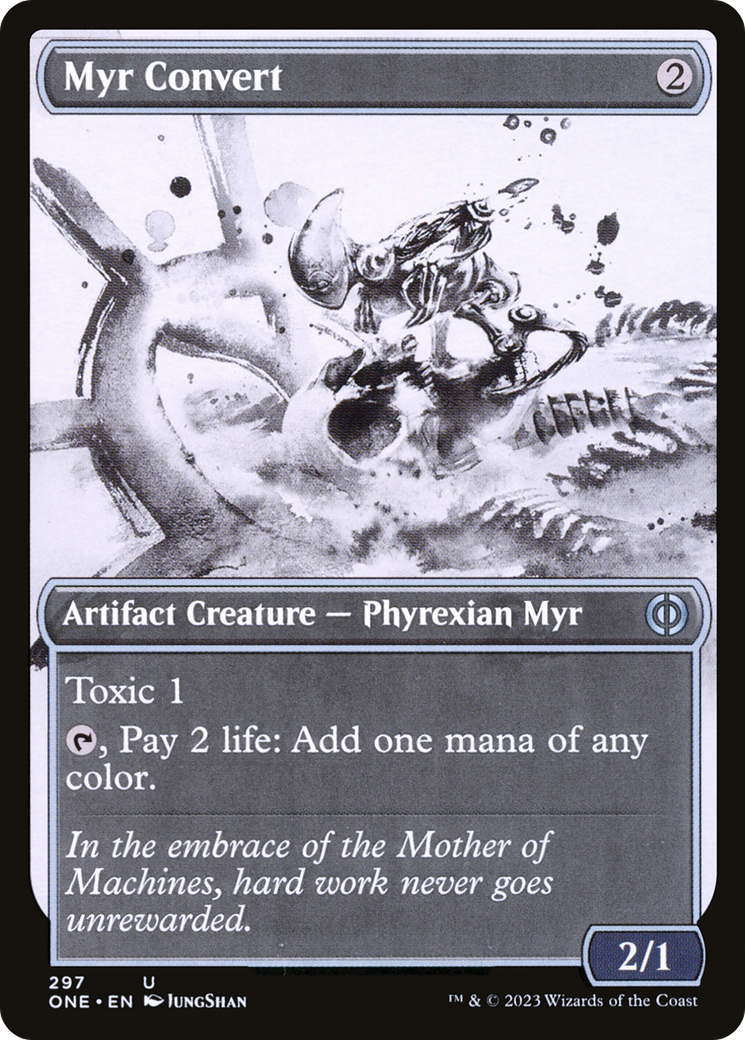 Myr Convert (Showcase Ichor) [Phyrexia: All Will Be One] 