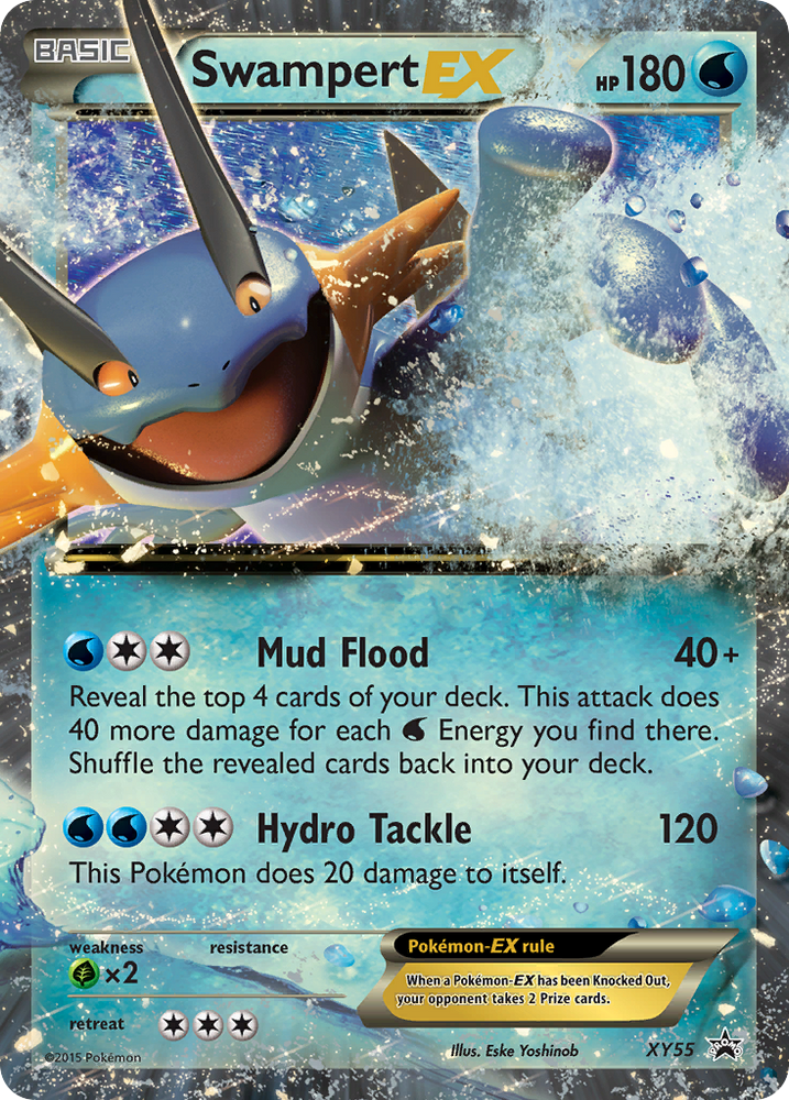 Swampert EX (XY55) [XY: Black Star Promos]