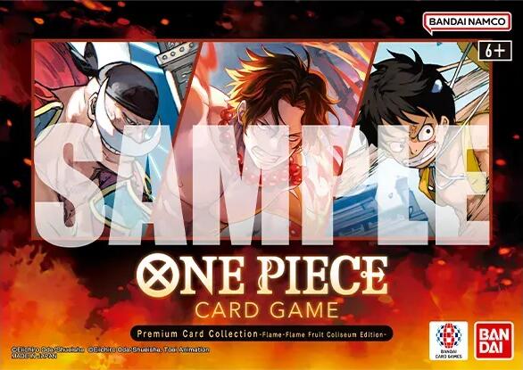 One Piece Card Game | - Flame - Flame Fruit Coliseum Edition | Premium Card Collection
