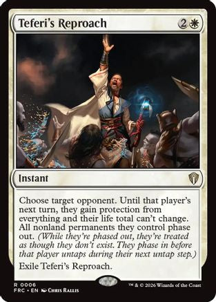 Teferi's Reproach [Reality Fracture Commander]