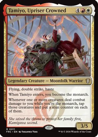 Tamiyo, Upriser Crowned [Reality Fracture Commander]