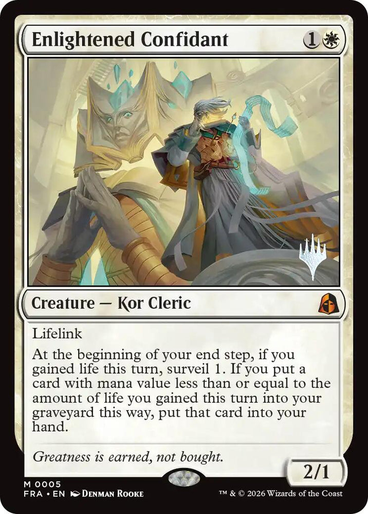 Enlightened Confidant [Reality Fracture Promos]