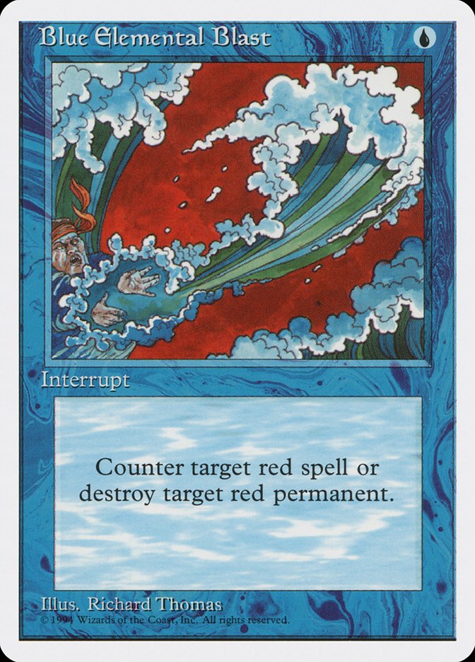 Blue Elemental Blast [Media Promos] 