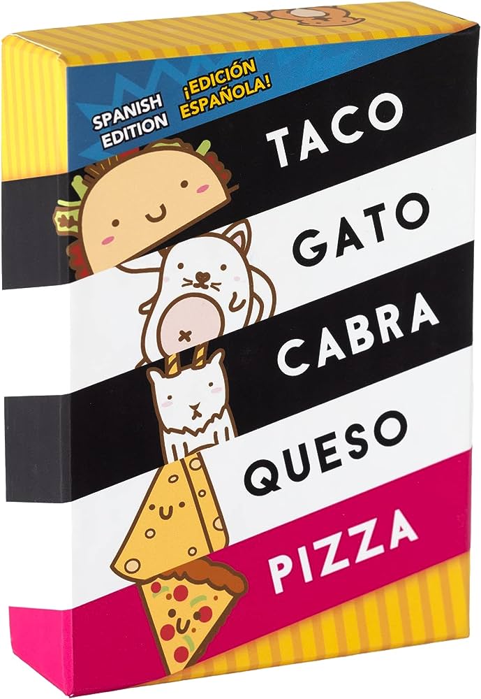 Taco, Gato, Cabra, Queso , Pizza