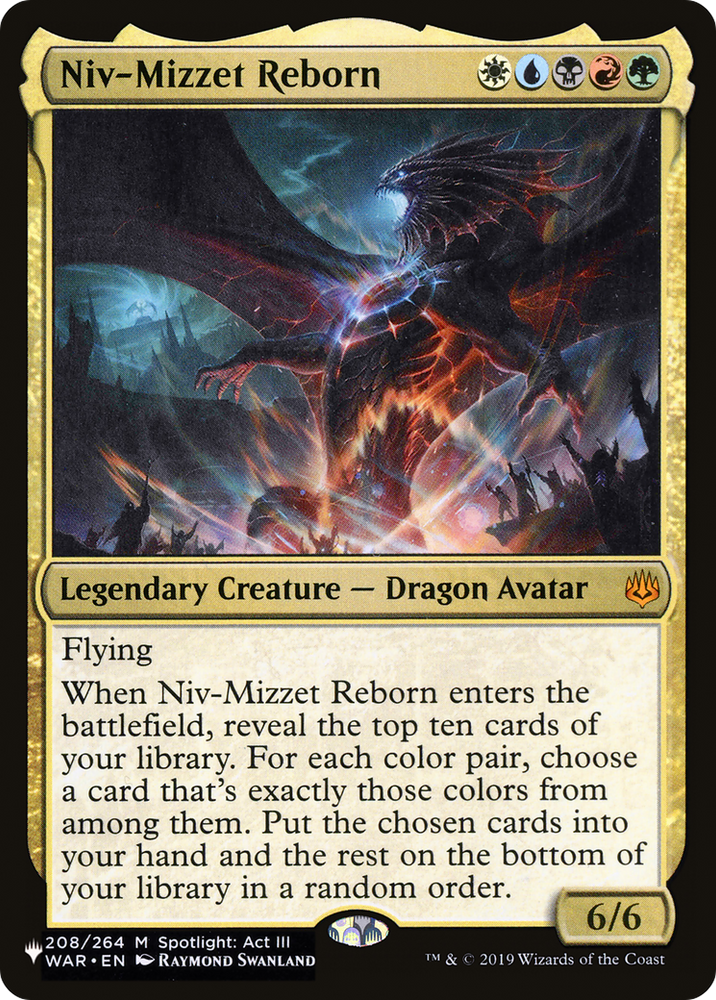 Niv-Mizzet Reborn [The List] 