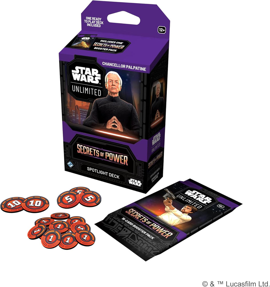Star Wars Secrets of Power Spotlight Deck (Chancellor Palpatine)