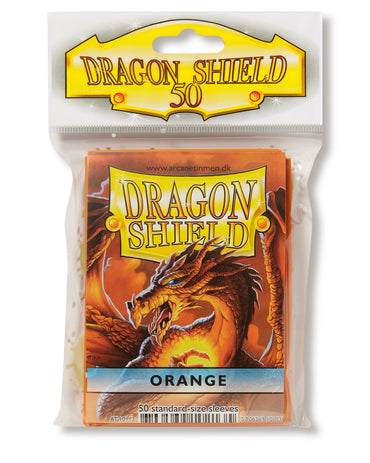 Dragon Shield: Standard 50ct Sleeves - Orange (Classic) 