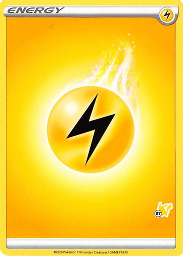 Lightning Energy (Pikachu Stamp #27) [Battle Academy 2022] 