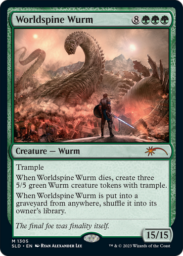 Worldspine Wurm [Secret Lair Drop Series] 