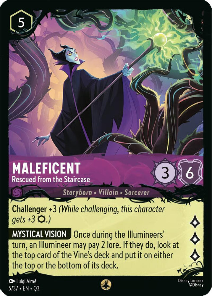 Maleficent - Rescued from the Staircase (5/37) [Illumineer's Quest: The Great Hunny Rescue]