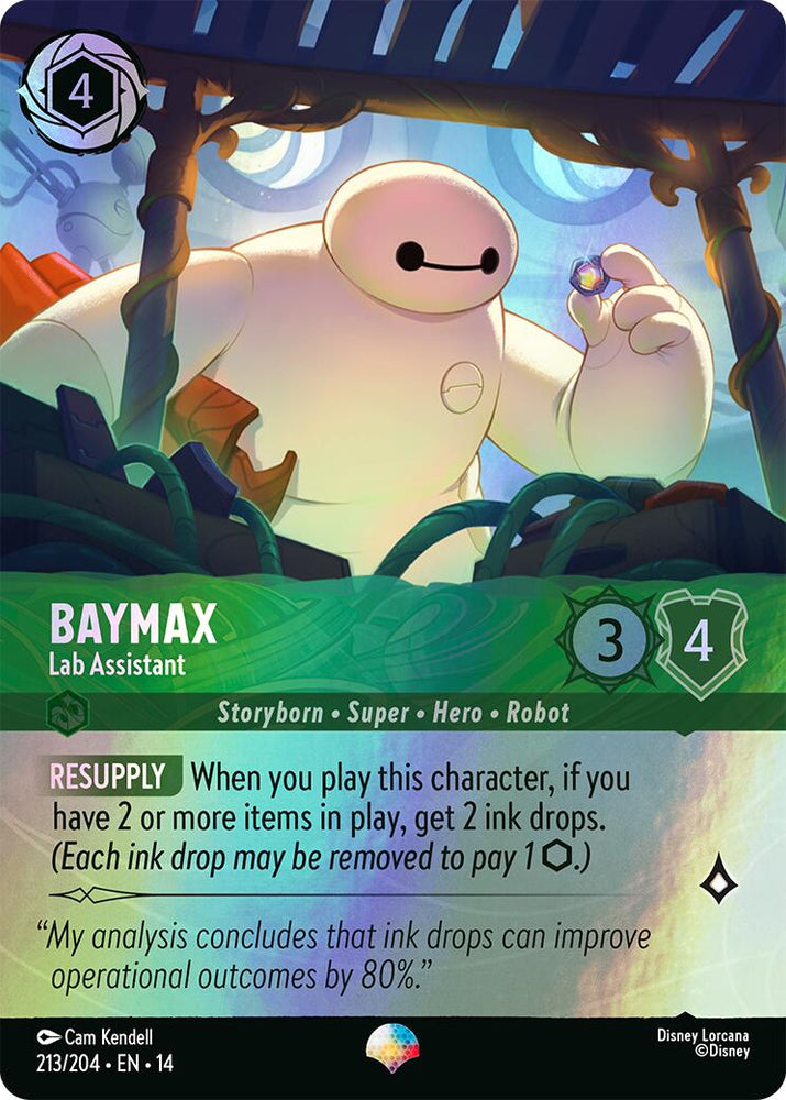 Baymax - Lab Assistant (Epic) (213/204) [Hyperia City]