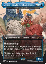 Sir Didymus, Rider of Ambrosius - Lu Xun, Scholar General [Secret Lair Drop Series]