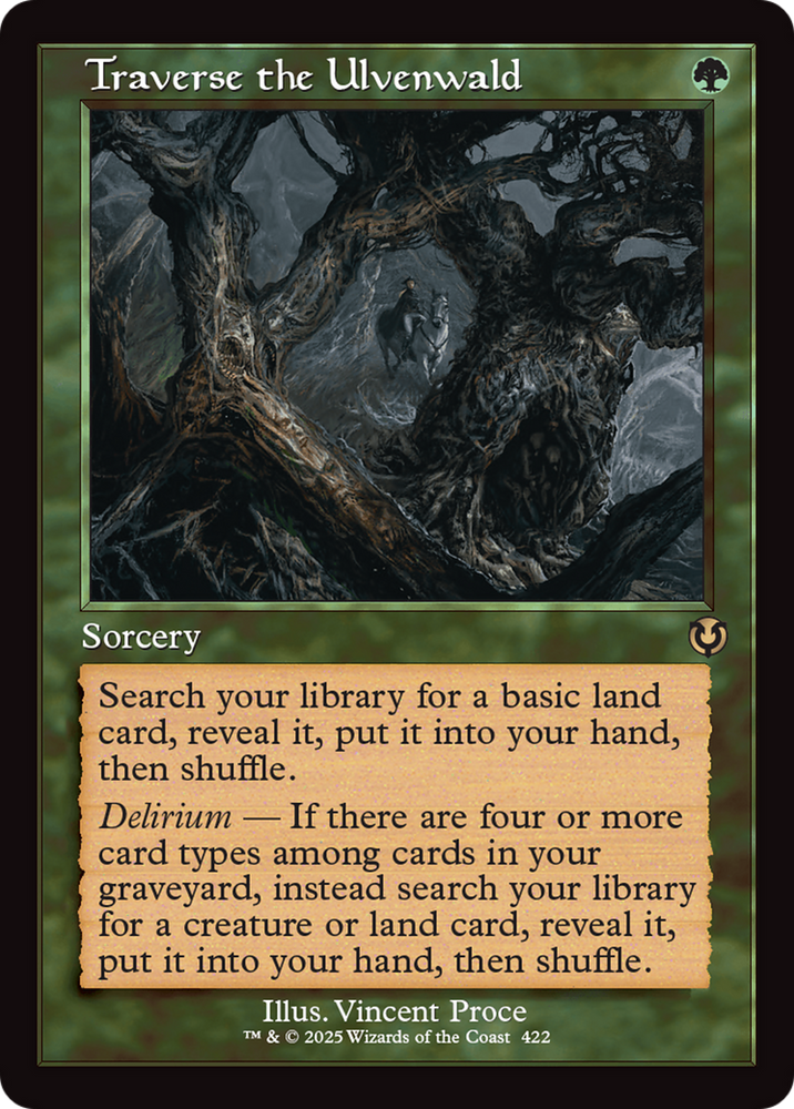 Traverse the Ulvenwald (Retro Frame) [Innistrad Remastered]