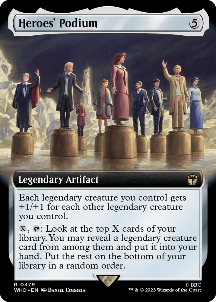 Heroes' Podium (Extended Art) [Doctor Who] 