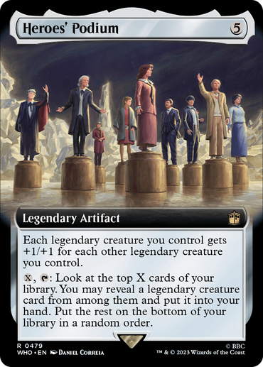 Heroes' Podium (Extended Art) [Doctor Who] 