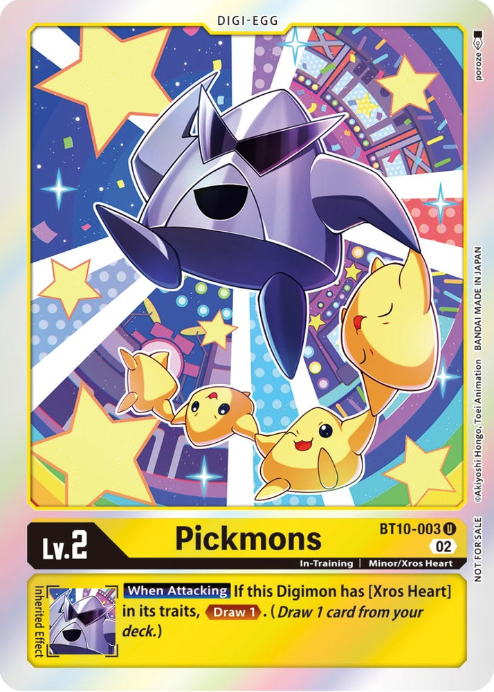 Pickmons [BT10-003] (Official Tournament Pack Vol.8) [Xros Encounter Promos] 