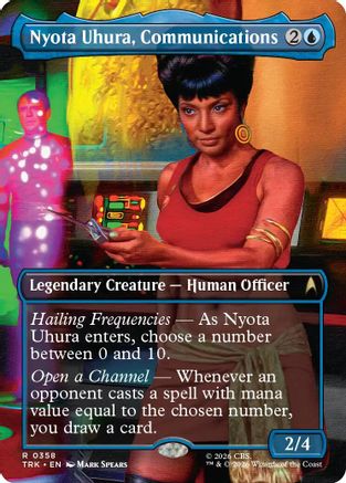 Nyota Uhura, Communications Officer (Borderless) [Star Trek]