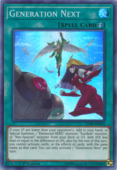 Generation Next [LED6-EN014] Super Rare 