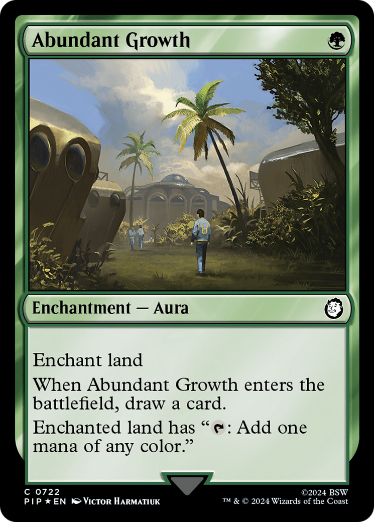 Abundant Growth (Surge Foil) [Fallout] 