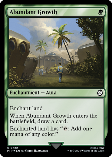 Abundant Growth (Surge Foil) [Fallout] 