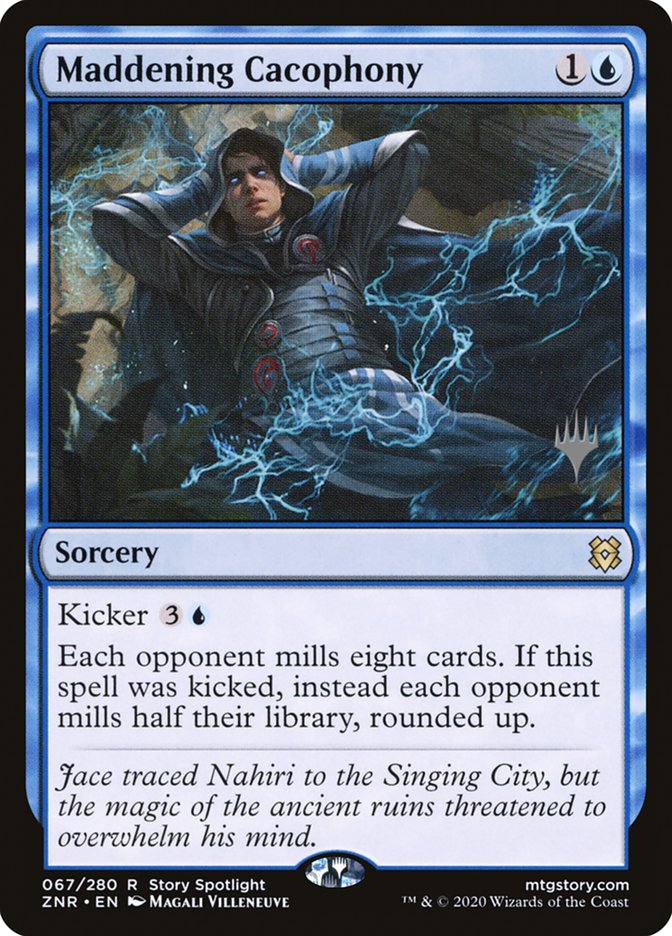 Maddening Cacophony (Promo Pack) [Zendikar Rising Promos] 