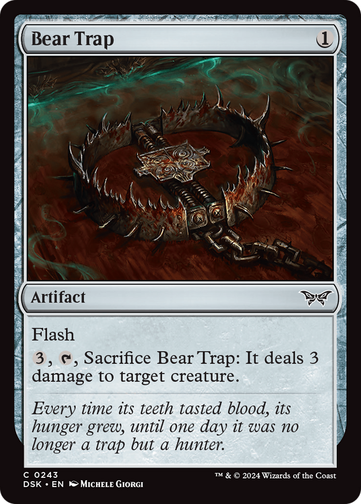 Bear Trap [Duskmourn: House of Horror] 