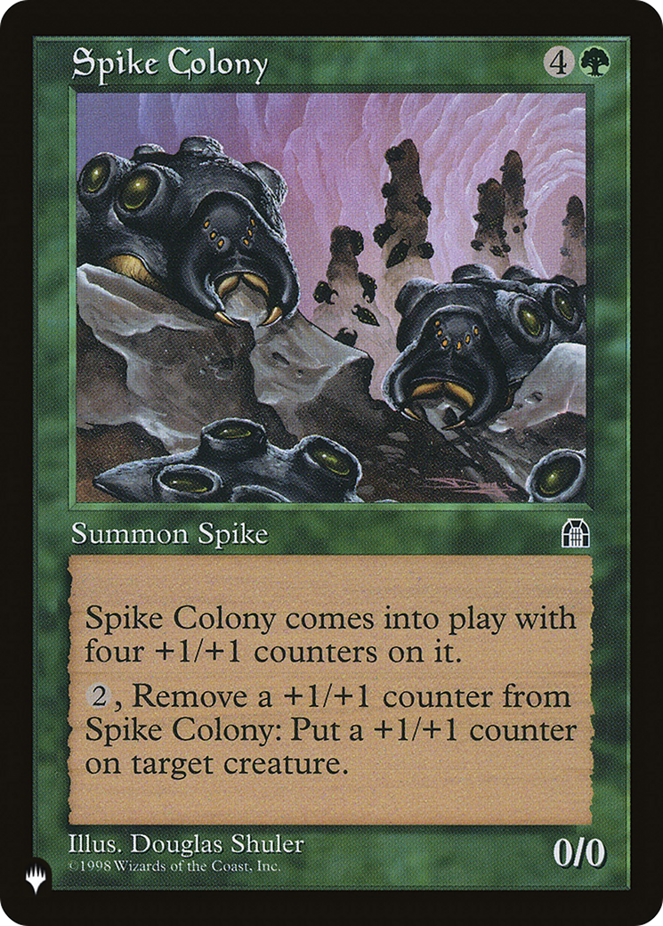 Spike Colony [The List Reprints] 