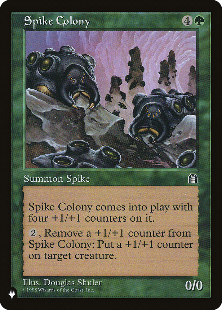 Spike Colony [The List Reprints]