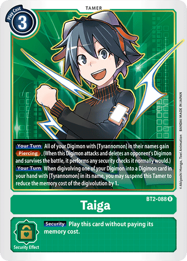 Taiga [BT2-088] [Release Special Booster Ver.1.0] 