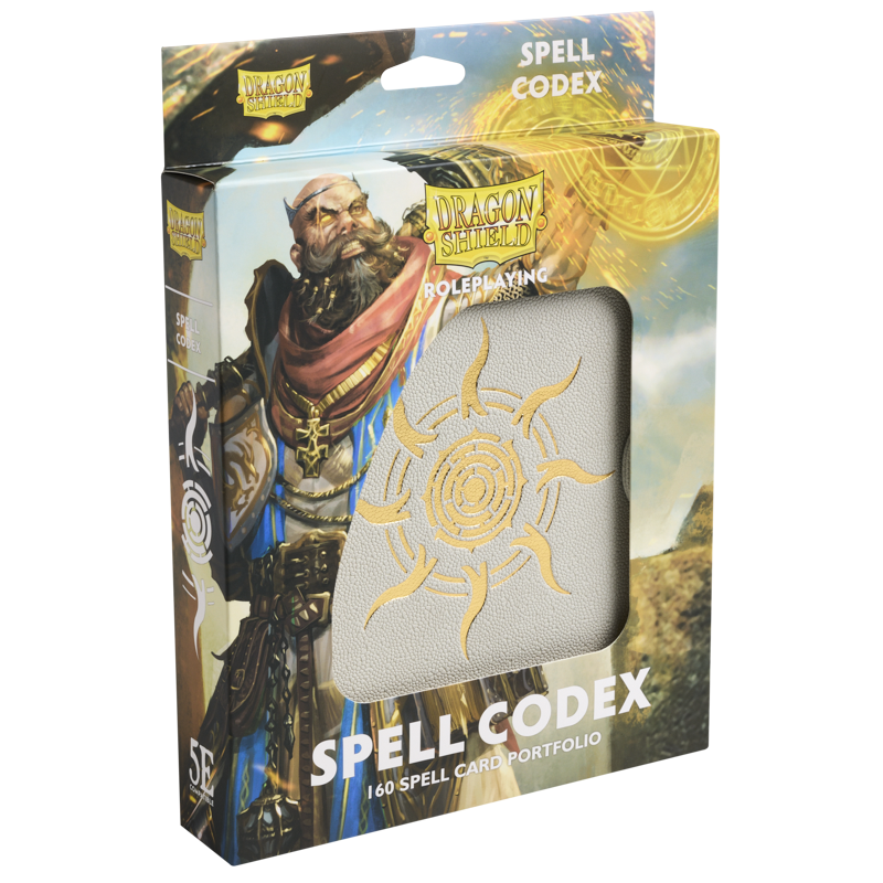 Dragon Shield: Spell Codex - White (160 Slots)