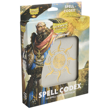 Dragon Shield: Spell Codex - White (160 Slots)