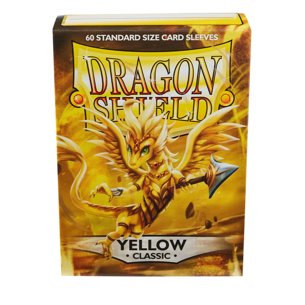 Dragon Shield: Standard 60ct Sleeves - Yellow (Classic) 