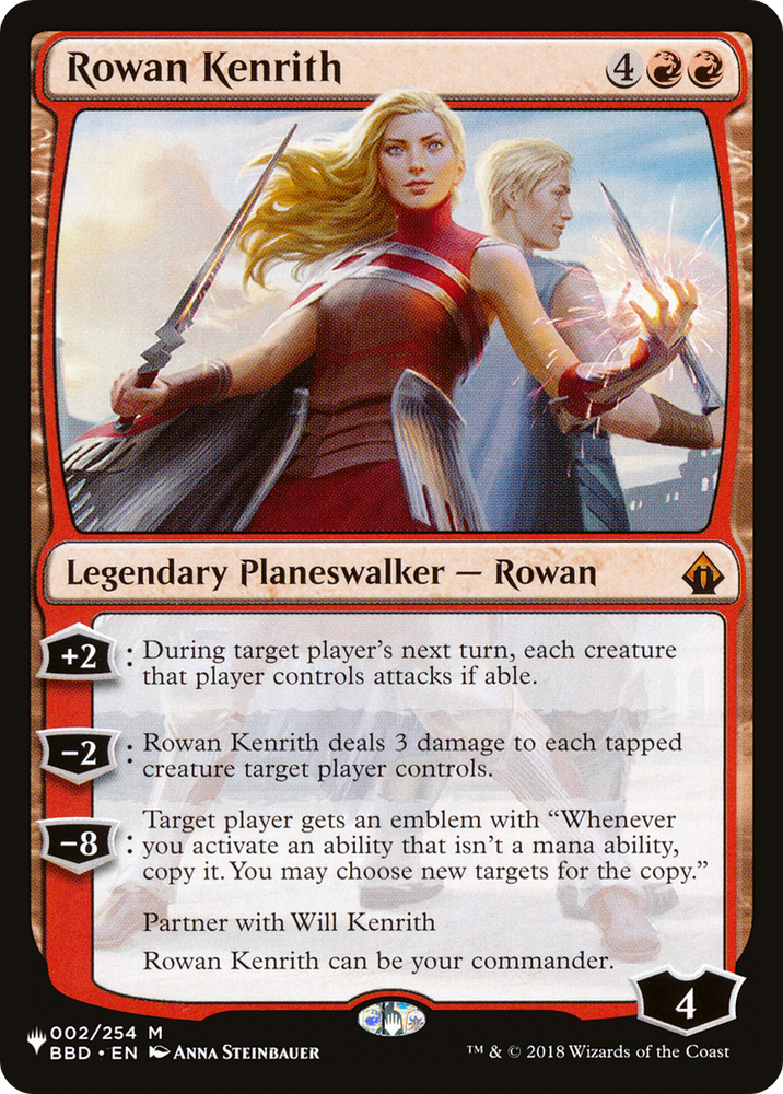 Rowan Kenrith [The List]