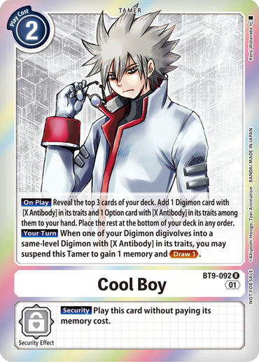 Cool Boy [BT9-092] (Event Pack 4) [X Record Promos] 