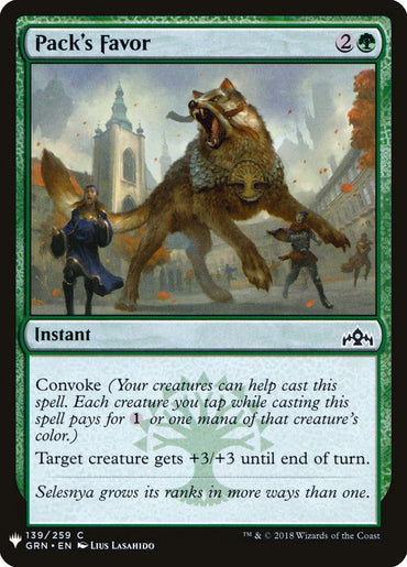 Pack's Favor [Mystery Booster] 