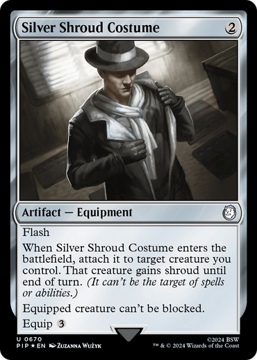 Silver Shroud Costume (Surge Foil) [Fallout] 