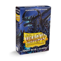 Dragon Shield: Japanese Size 60ct Sleeves - Night Blue Zugai (Classic)