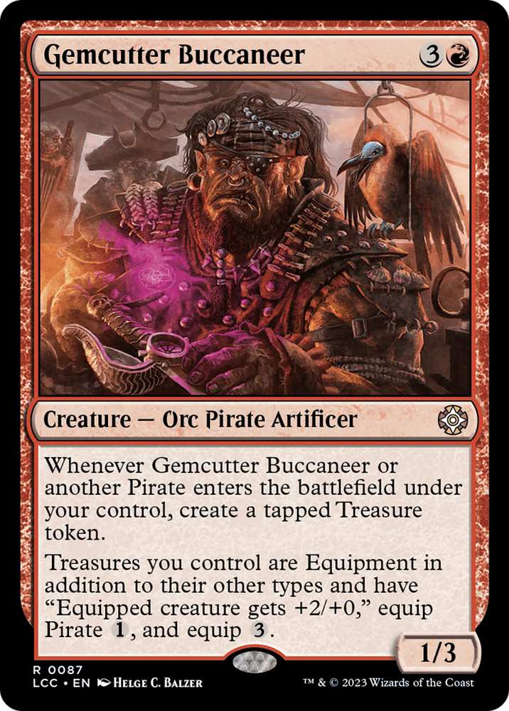 Gemcutter Buccaneer [The Lost Caverns of Ixalan Commander] 