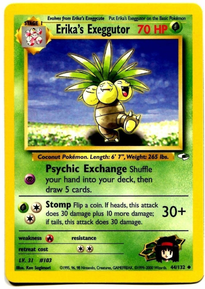 Erika's Exeggutor (44/132) [Gym Heroes Unlimited] 