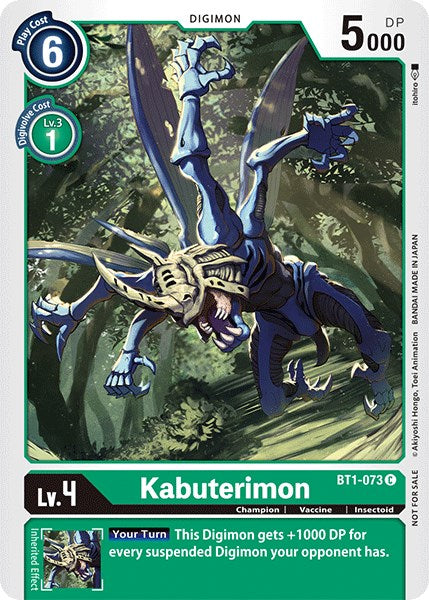 Kabuterimon [BT1-073] (Official Tournament Pack Vol.3) [Release Special Booster Promos] 