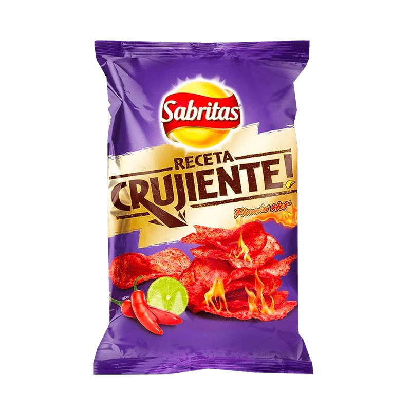 Sabritas Receta Crujiente Flamint Hot