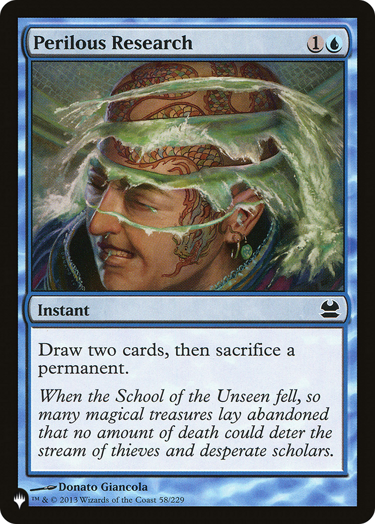 Perilous Research [The List Reprints] 